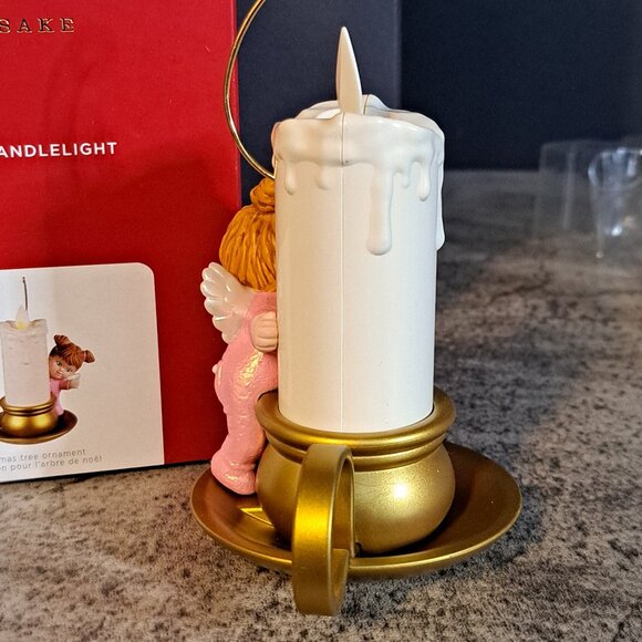 Hallmark Keepsake Angelic Candlelight Christmas Tree Ornament 2020 - Picture 4 of 12